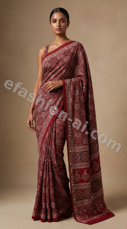 AI garment model visualization matching prompt: A realistic full body photo of a model w...